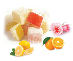 Cyprus Delight with Lemon, Orange and Rose flavor